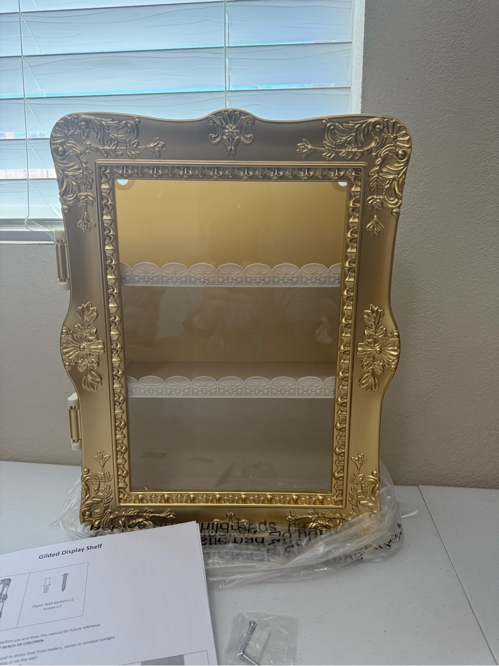 Gilded Display Shelf - Picture 5 of 7